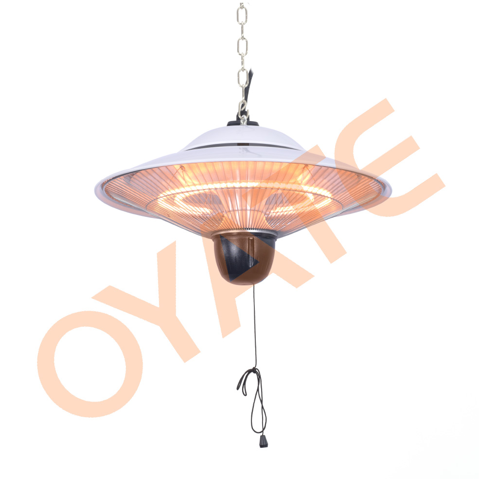Recessed infrared ceiling heater