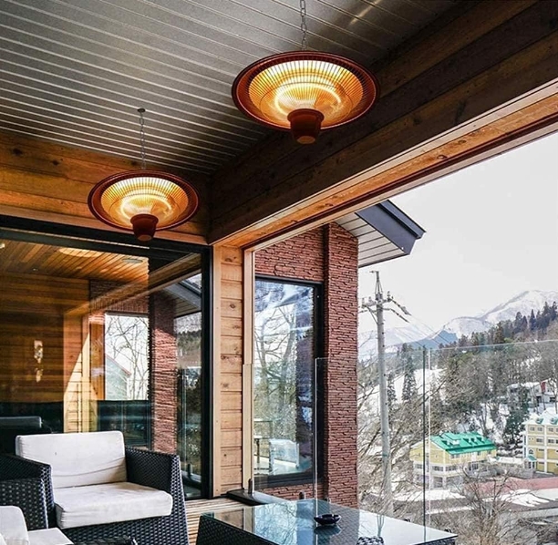 Wall mounted electric heater