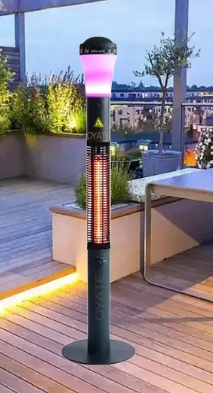 Waterproof heating table IP44
